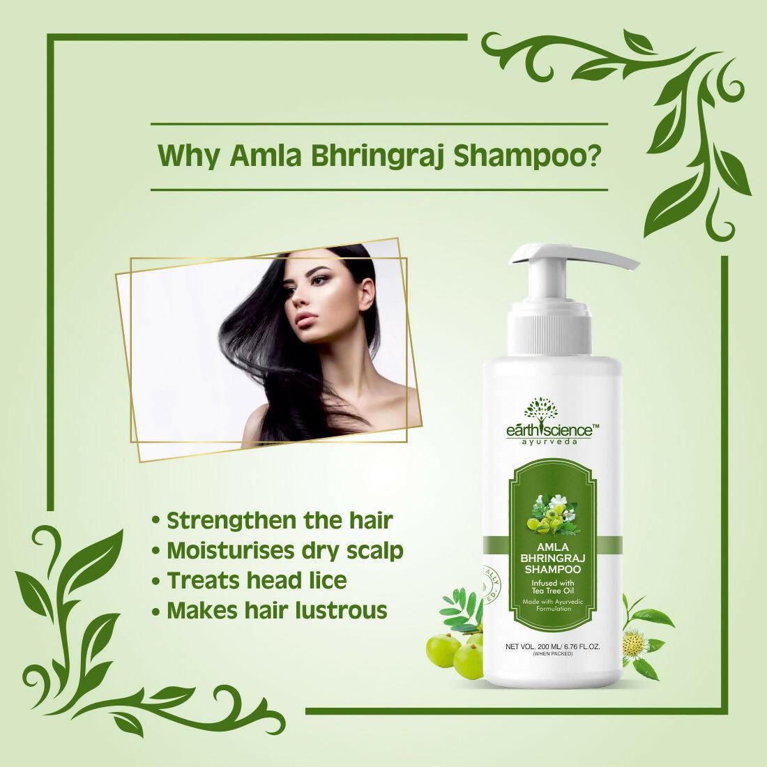 Earth Science Ayurveda Amla & Bhringraj Shampoo