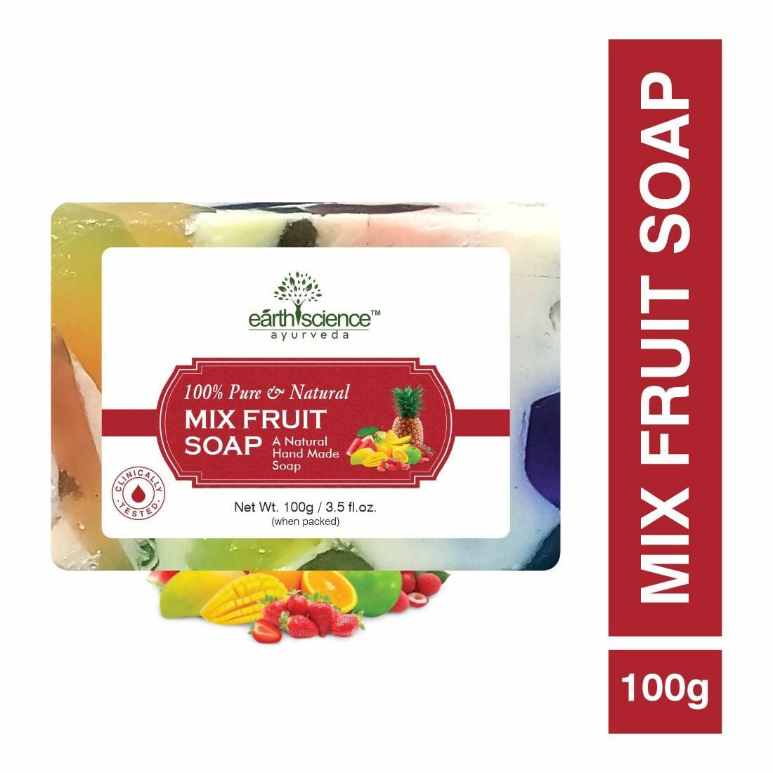 Earth Science Ayurveda Mix Fruit Bath Soap