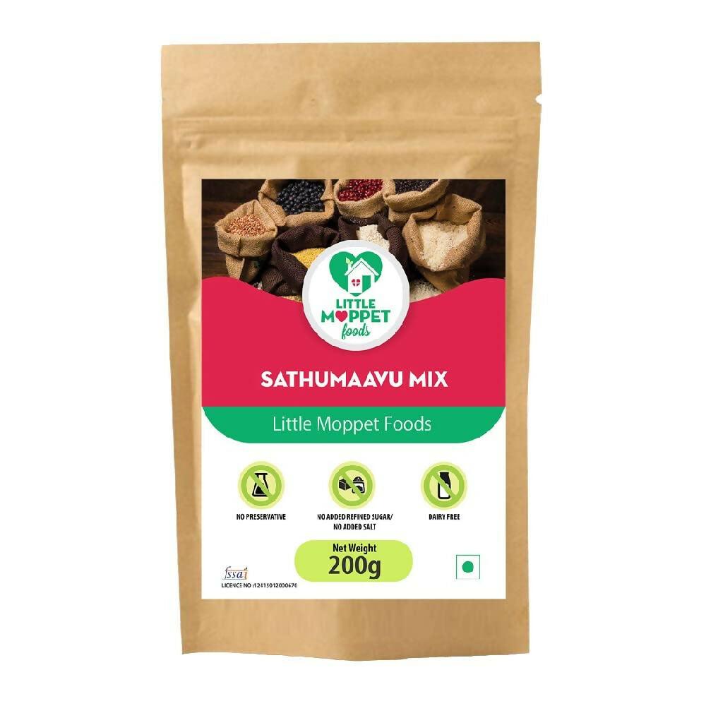 Little Moppet Foods Sathumaavu Mix for Babies - Free from Added Salt and Sugar with 13 Ingredients