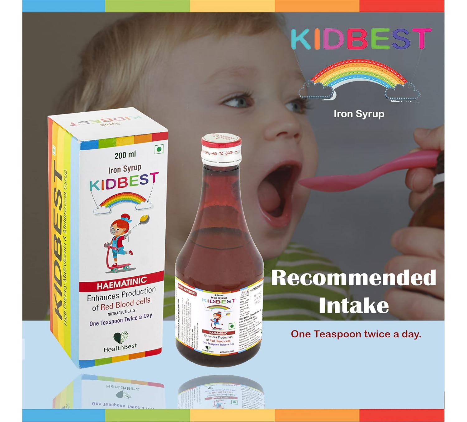 HealthBest Kidbest Iron Syrup