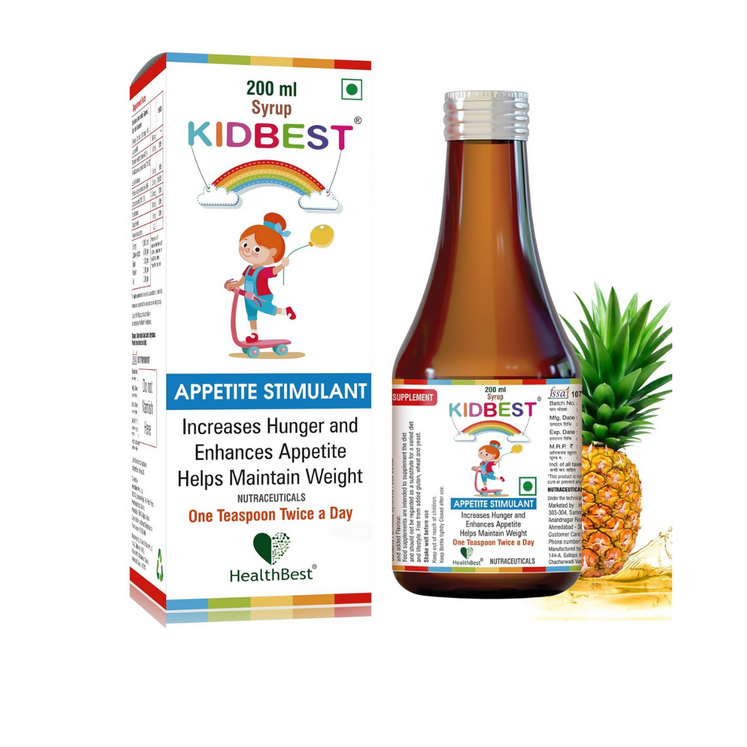 HealthBest Kidbest Appetite Stimulant Syrup for Kids