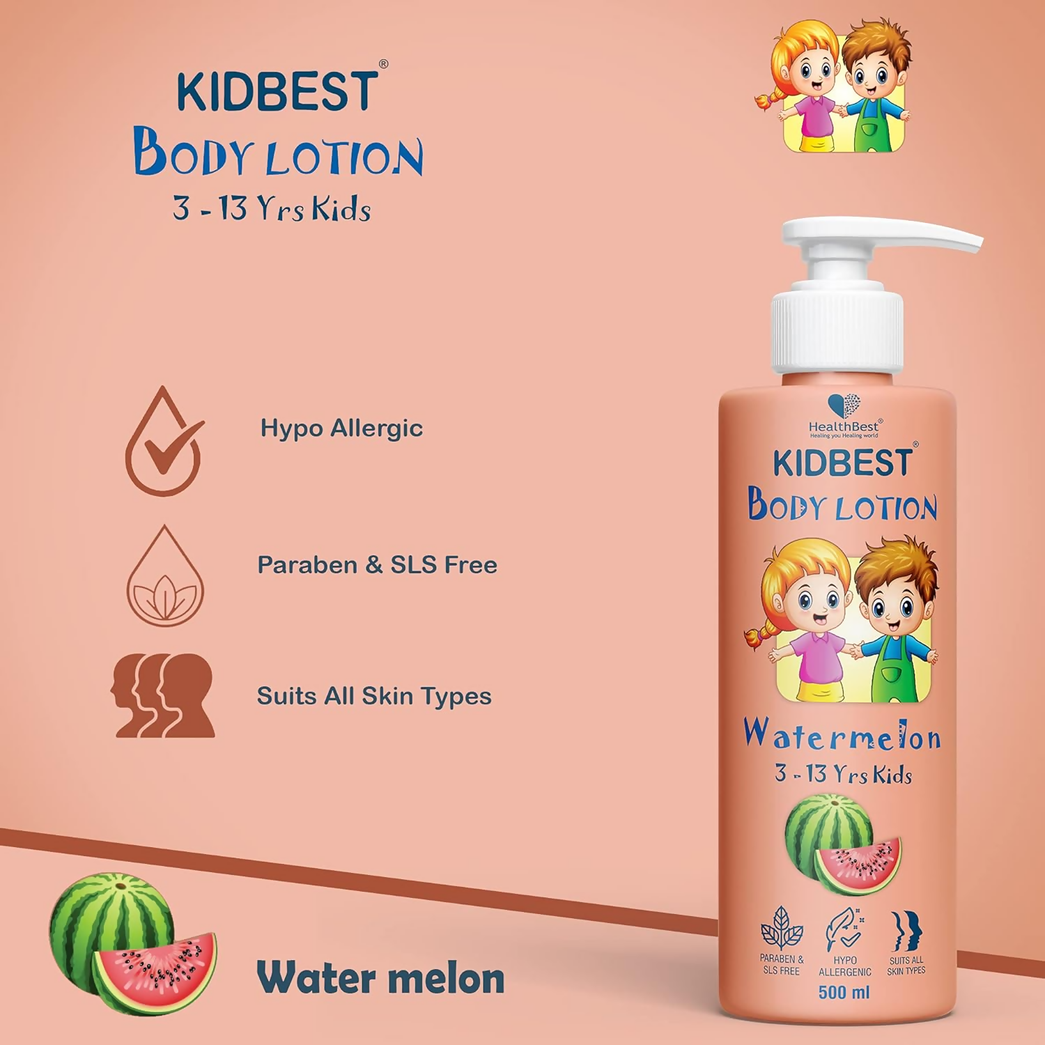 HealthBest Kidbest Body Lotion for Kids