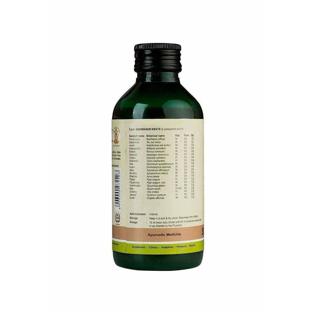 Kerala Ayurveda Sukumaram Kwath 200 Ml