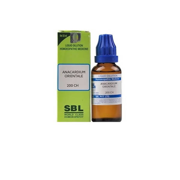 SBL Homeopathy Anacardium Orientale Dilution