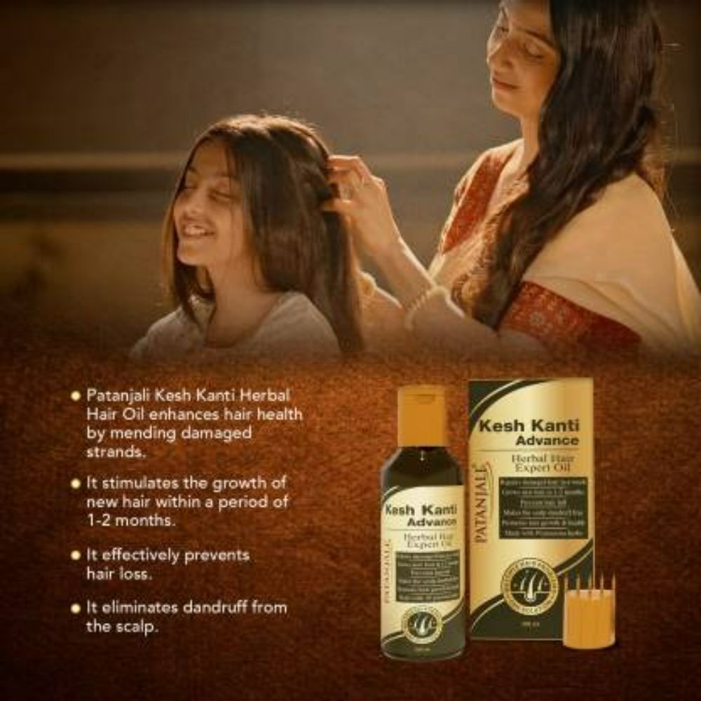 Patanjali Kesh Kanti Advanced Herbal Hair Expert Oil