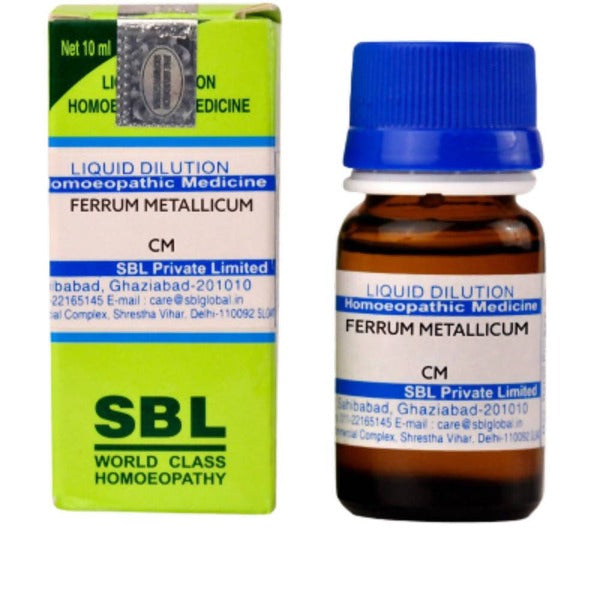 SBL Homeopathy Ferrum Metallicum Dilution