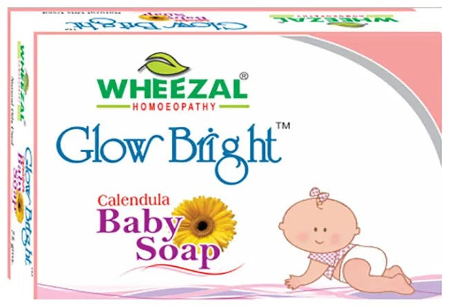 Wheezal Glow Bright Calendula Baby Soap