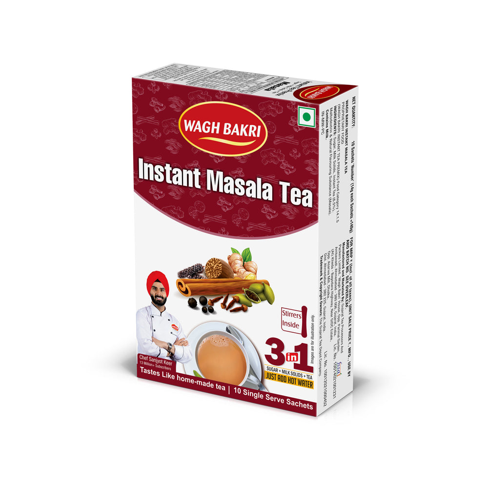 Wagh Bakri Instant Masala Tea Premix (140 gm)