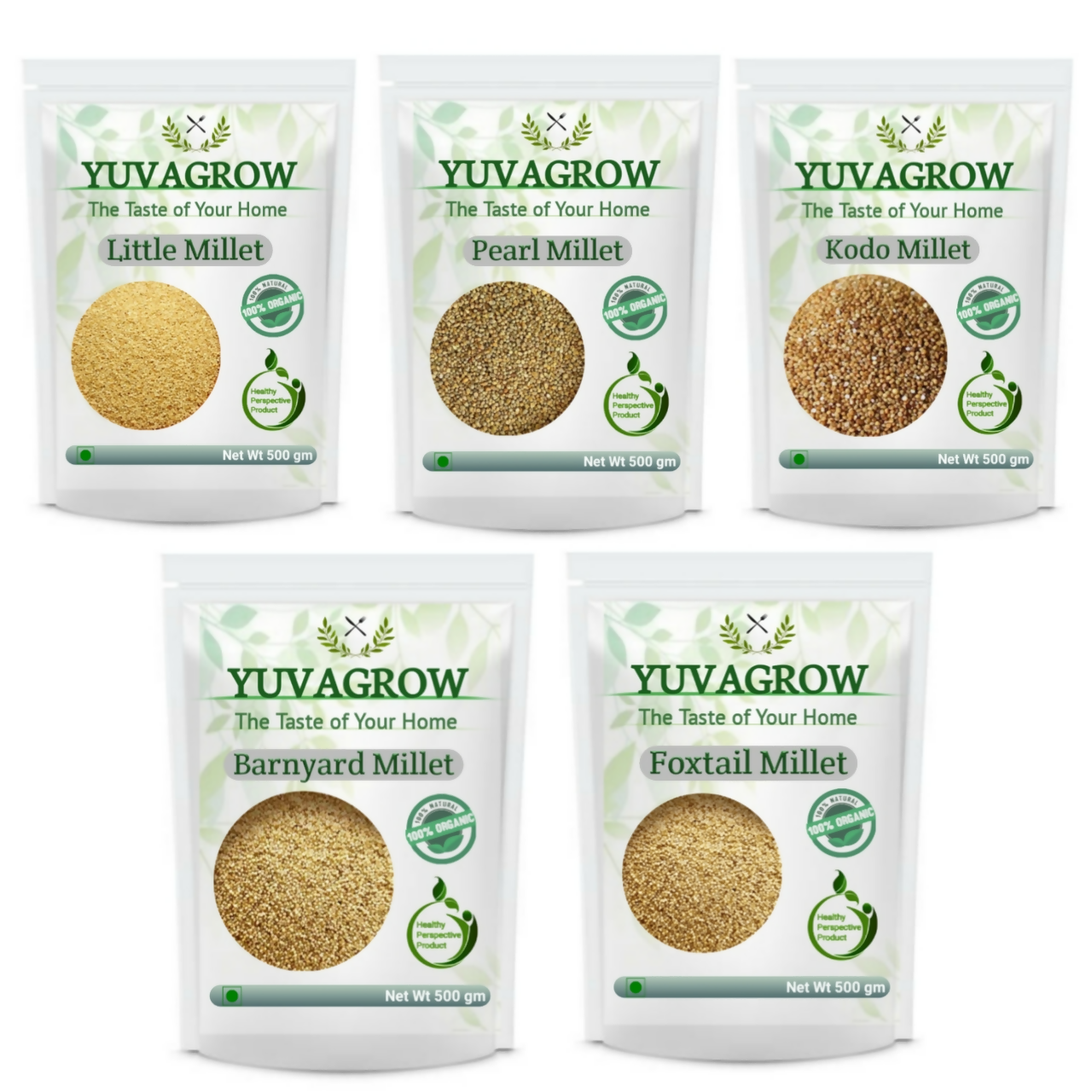 Yuvagrow Combo Millets Grains