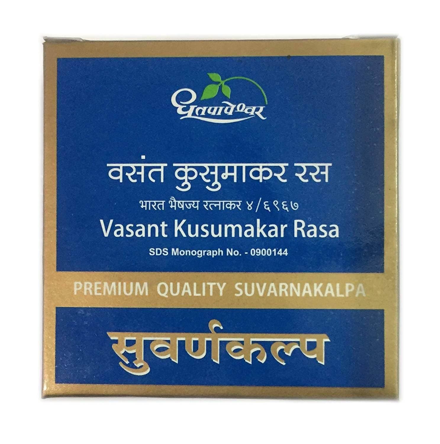 Dhootapapeshwar Vasant Kusumakar Rasa (30 tabs)