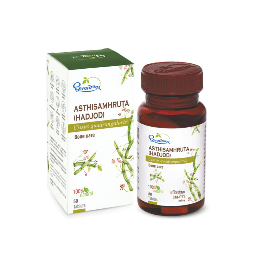 Dhootapapeshwar Asthisamhruta (Hadjod) Tablets (60 tabs)