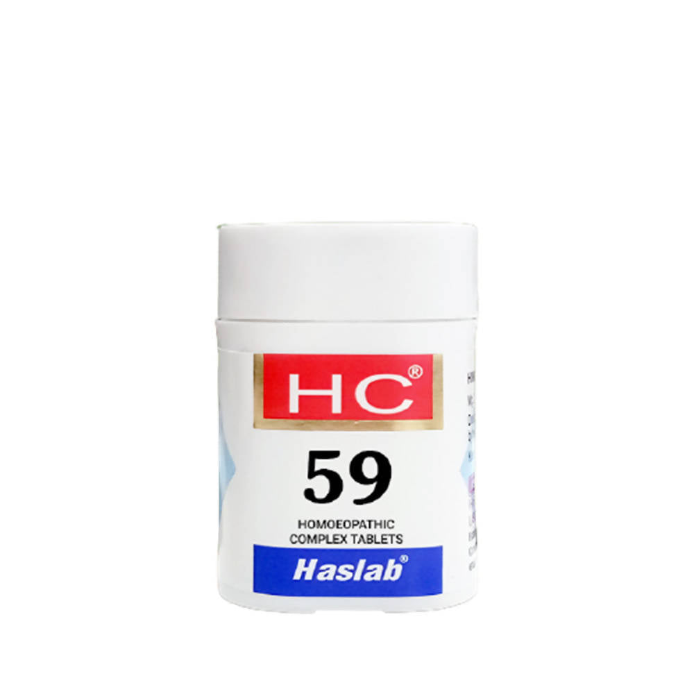 Haslab Homeopathy HC 59 Merc. Bin Iod Complex Tablet