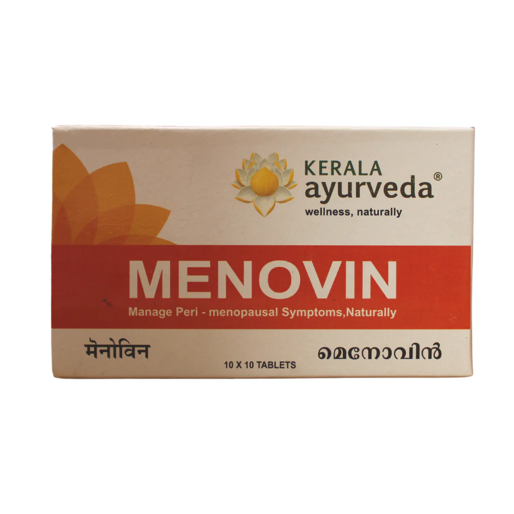 Kerala Ayurveda Menovin Tablet - 100 Tablets