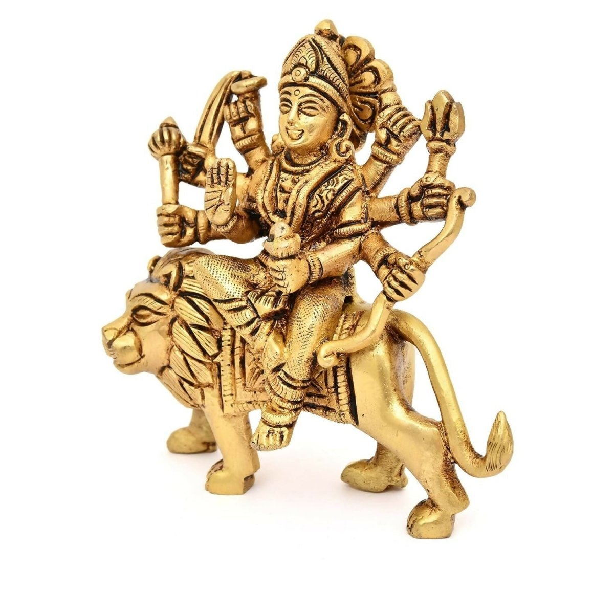 Aargkraf Brass Maa Durga Mata Rani Idol