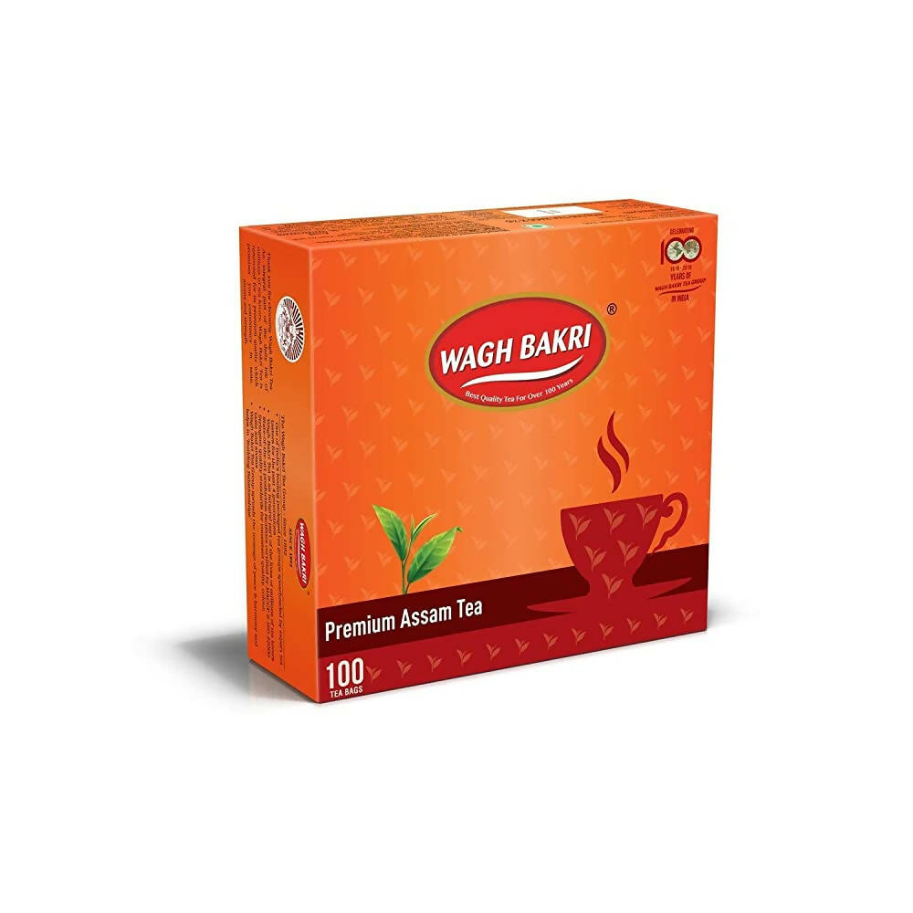 Wagh Bakri Premium Assam Tea Bags (100 teabags)