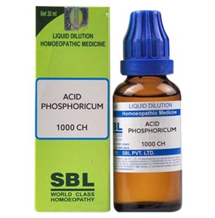 SBL Homeopathy Acid Phosphoricum Dilution