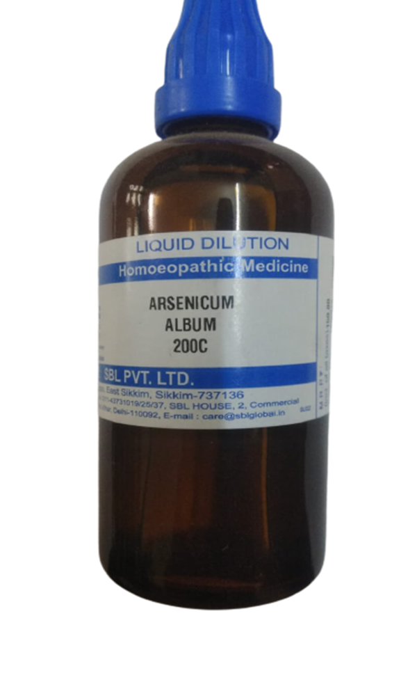 SBL Homeopathy Arsenicum Album Dilution