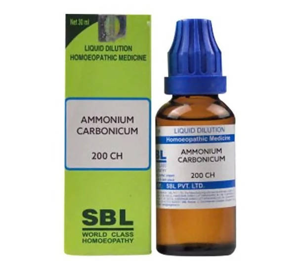 SBL Homeopathy Ammonium Carbonicum Dilution