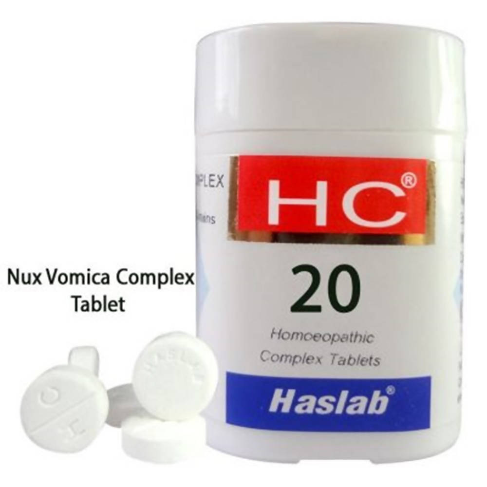 Haslab HC 20 Nux Vomica Complex Tablets