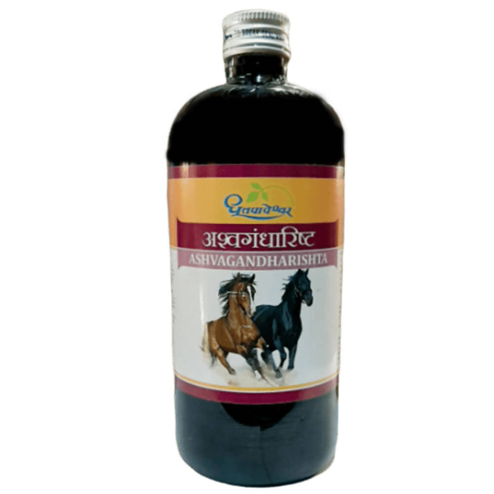 Dhootapapeshwar Ashvagandharishta Syrup (450 ml)