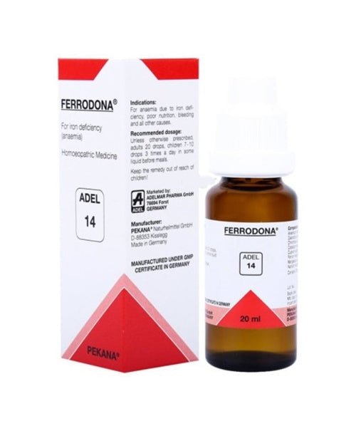 Adel Homeopathy 14 Ferrodona Drop