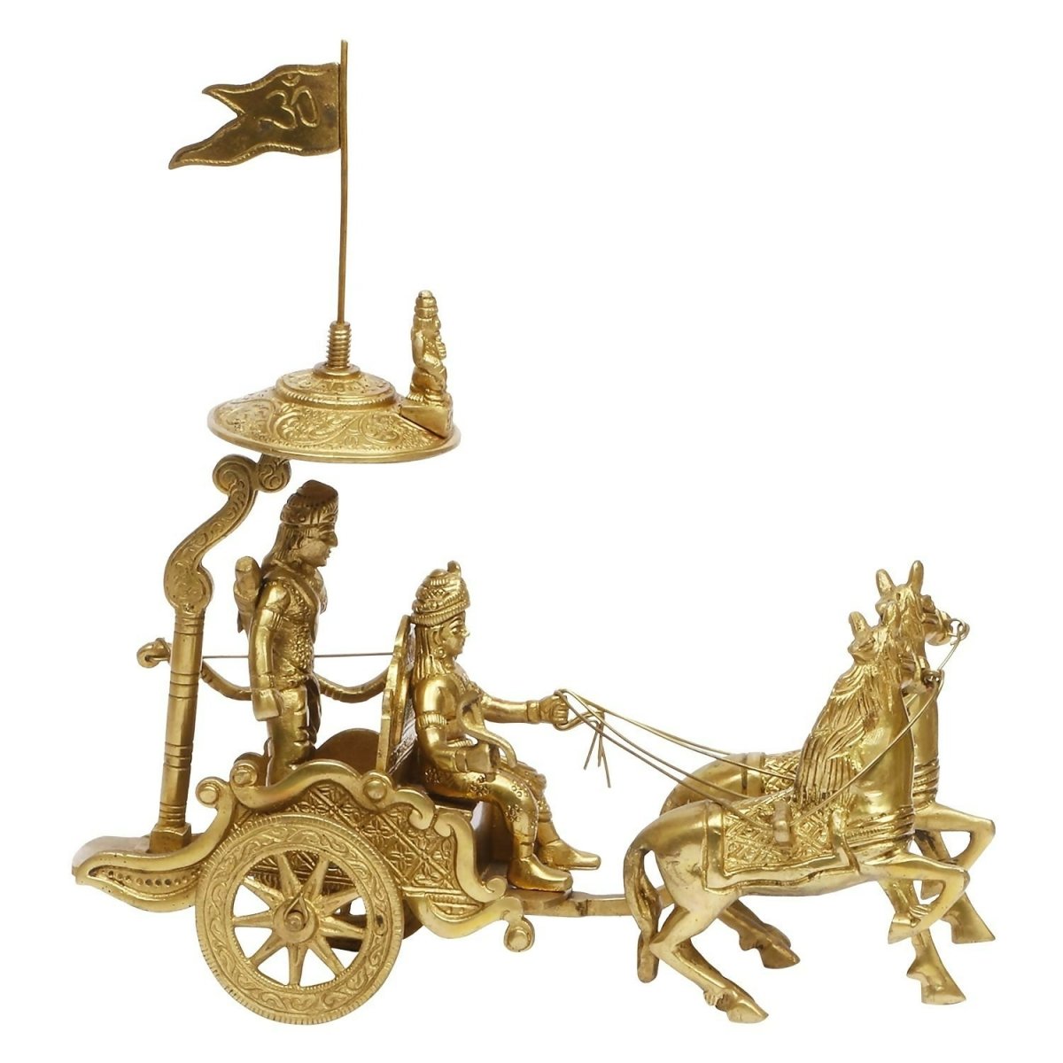 Artvarko Mahabharat Geeta Arjun Chariot Idol