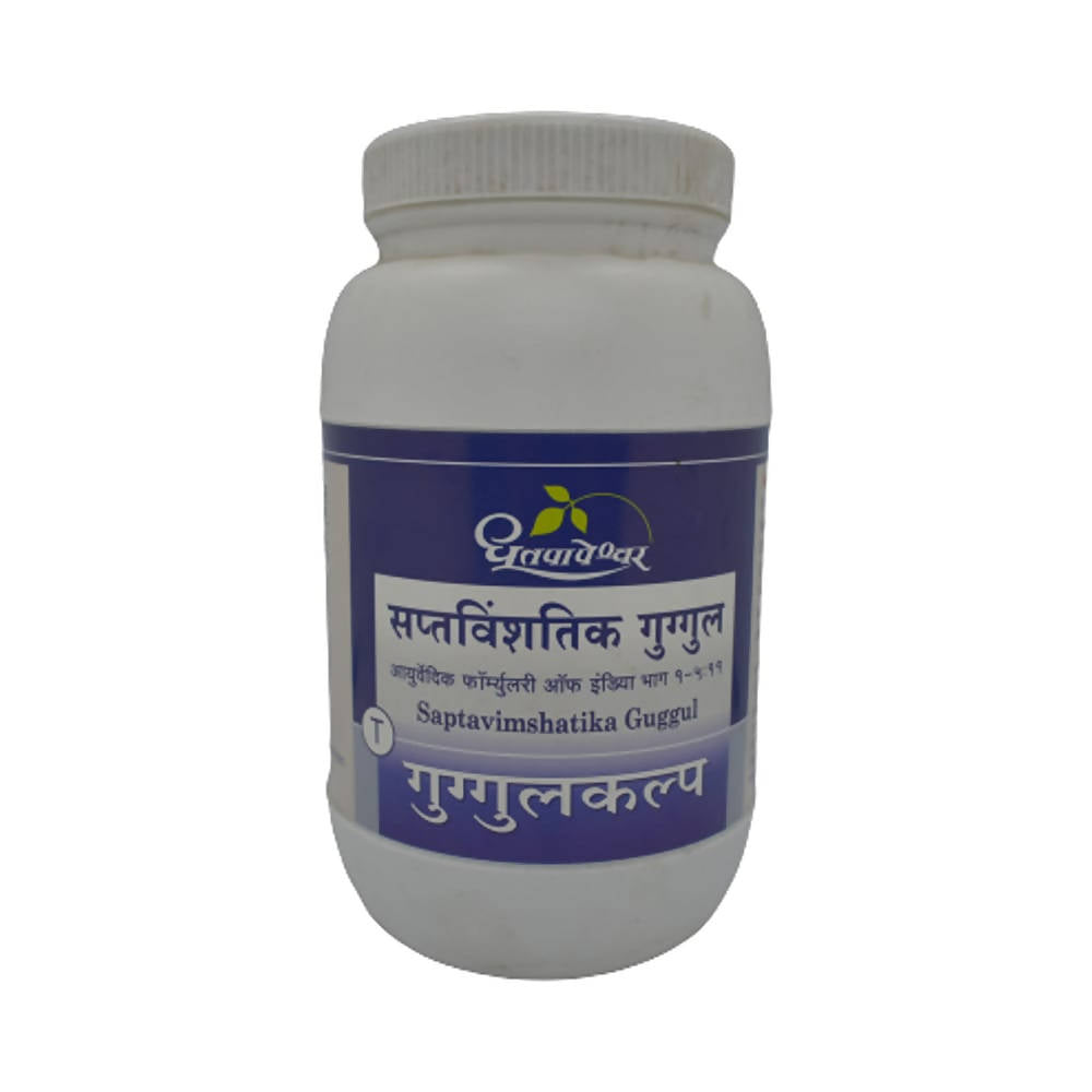 Dhootapapeshwar Saptavimshatika Guggul Tablets (60 Tablets, 1000 Tablets)