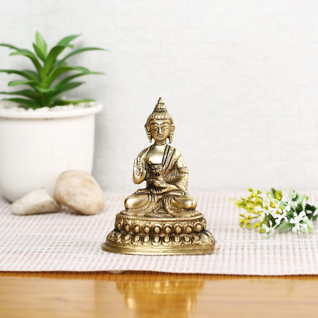 Collectible India Small Lord Blessing Buddha Idol