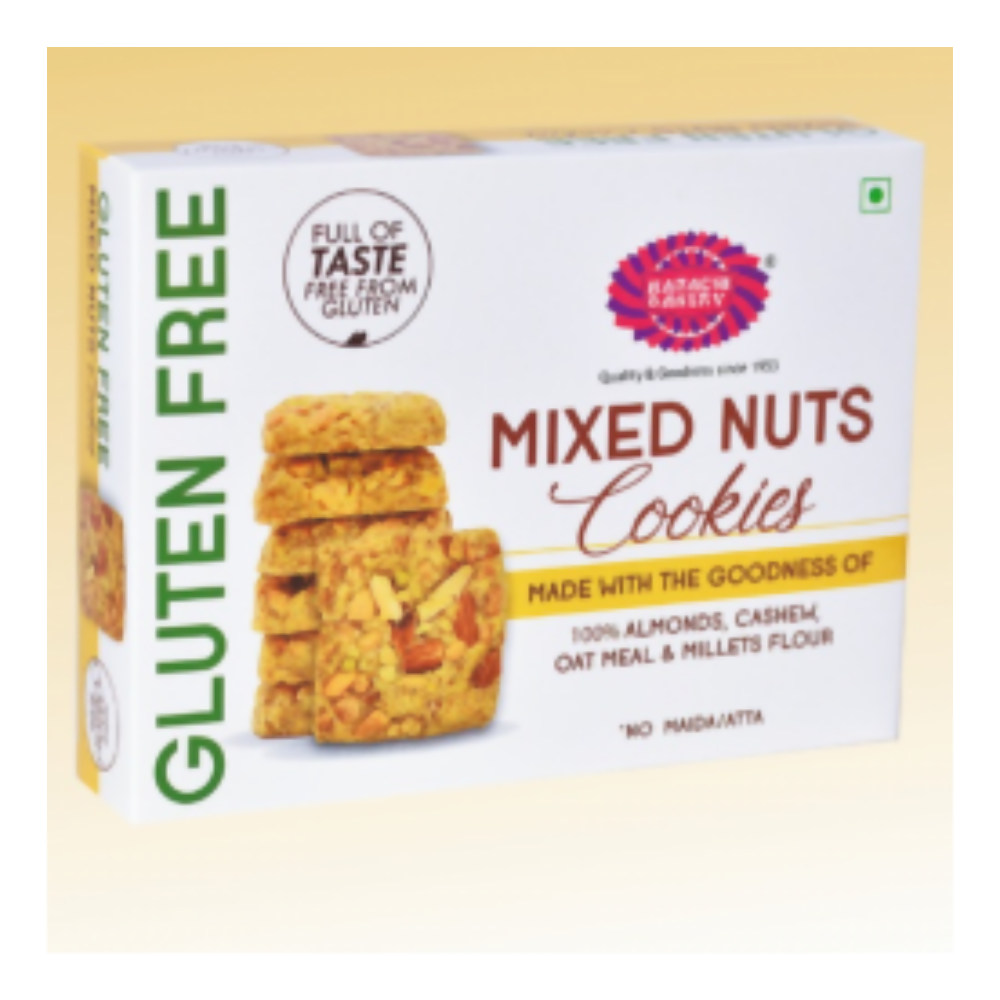 Karachi Bakery Gluten Free Biscuits (Mixed Nut)