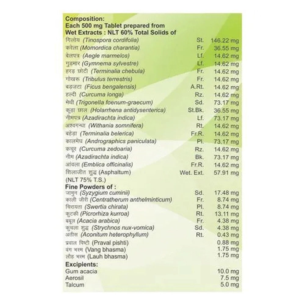 Patanjali Divya Madhunashini Vati Extra Power