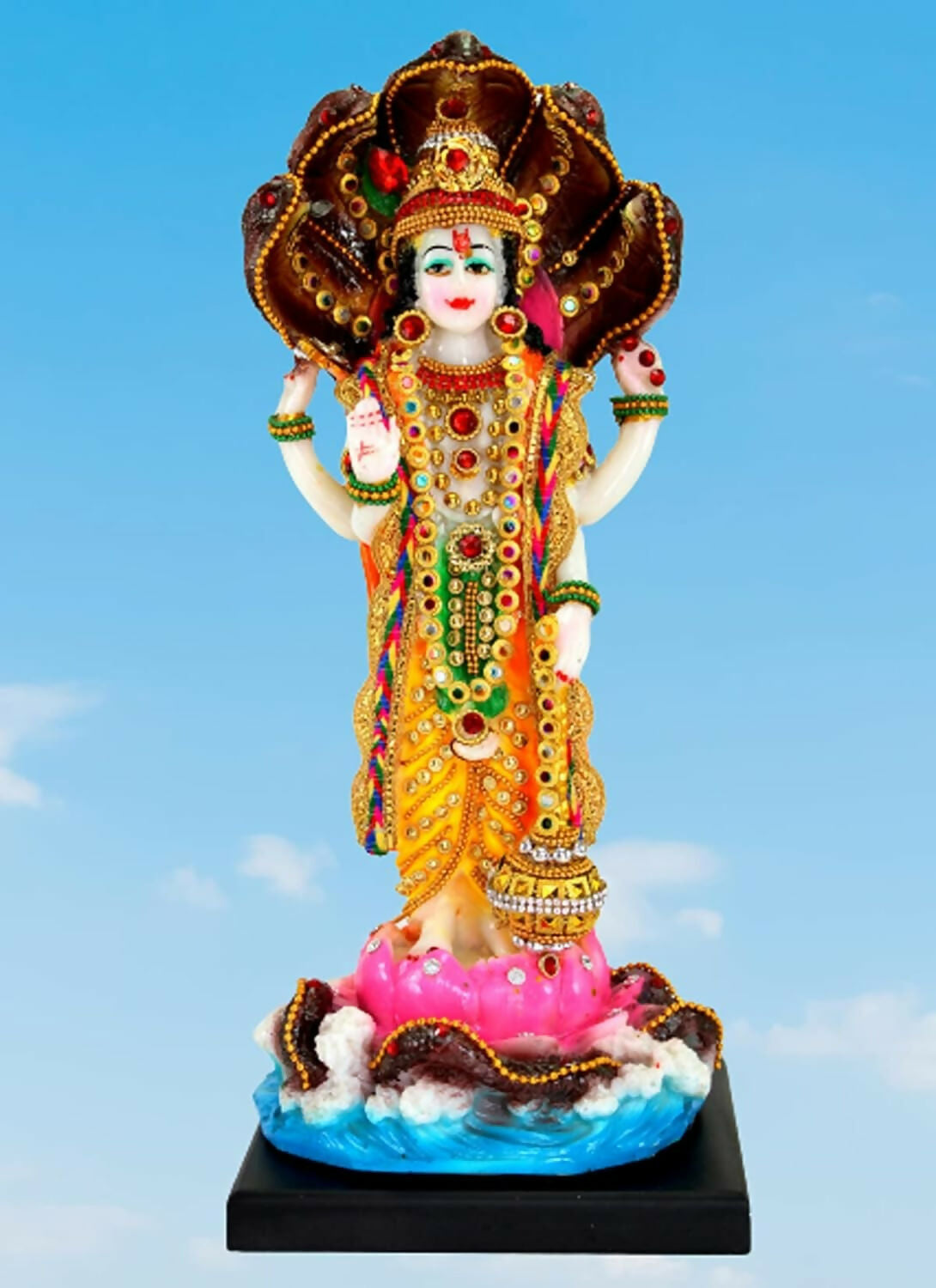 Esplanade Resin Vishnu Narayana Murti Idol