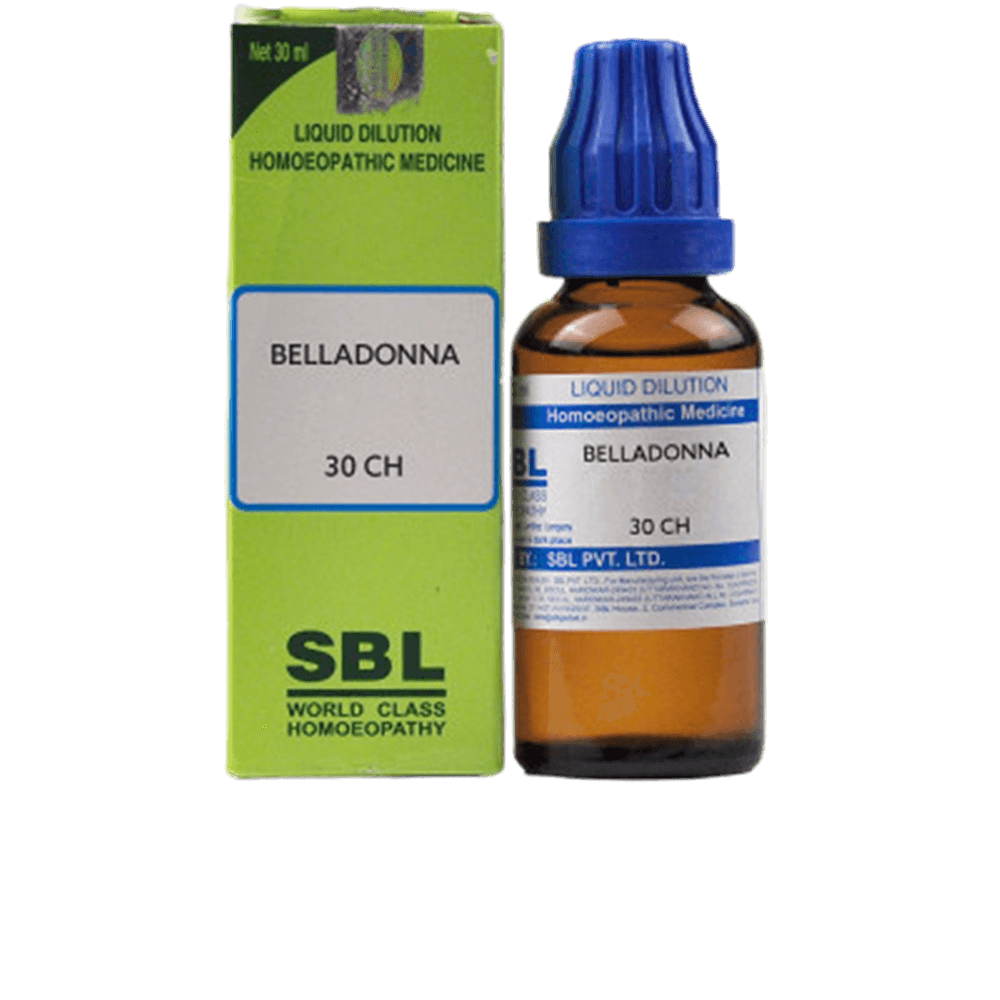 SBL Homeopathy Belladonna Dilution