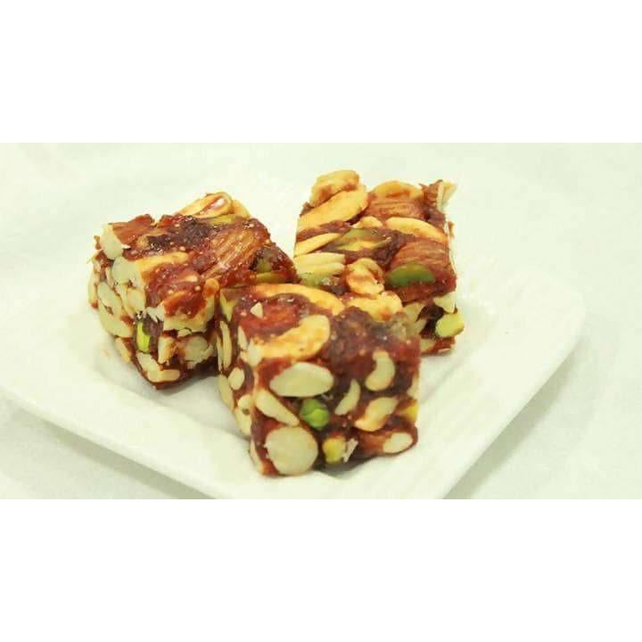 Vellanki Foods Sugar Free Dry Fruit Burfi | Dry Fruit Burfi Without Sugar