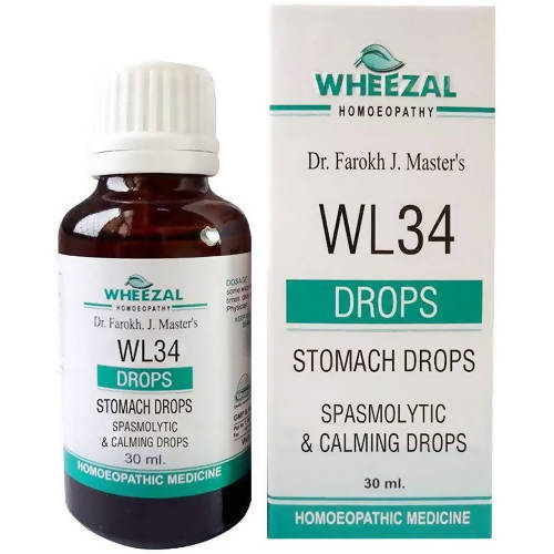 Wheezal Homeopathy WL-34 Drops