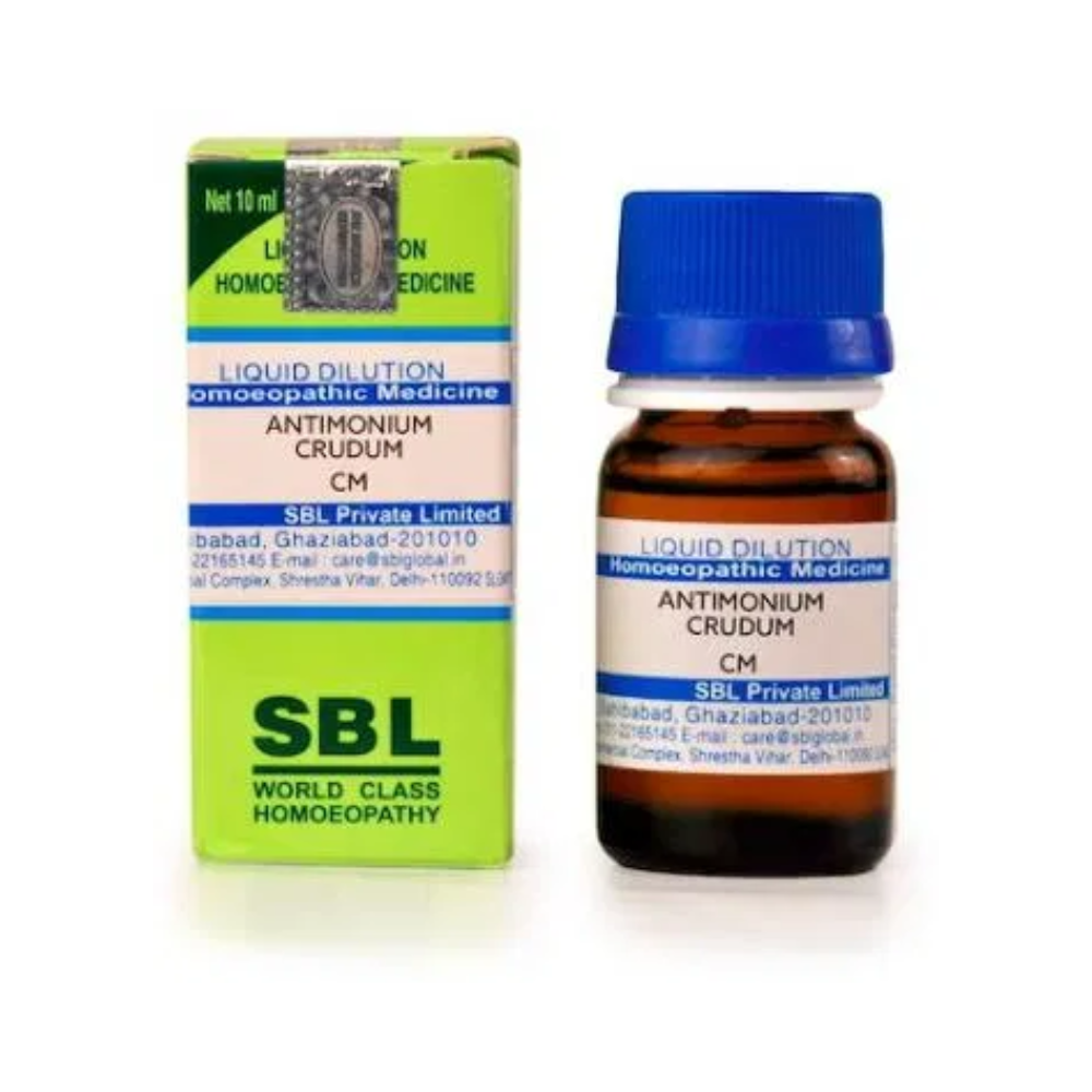 SBL Homeopathy Antimonium Crudum Dilution