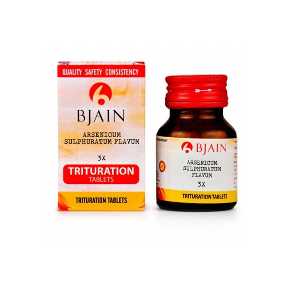 Bjain Homeopathy Arsenicum Sulphuratum Flavum Trituration Tablets