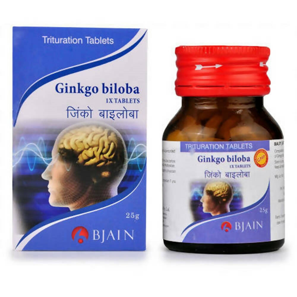 Bjain Homeopathy Ginkgo Biloba Tablets