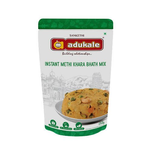 Adukale Instant Methi Khara Bhath Mix