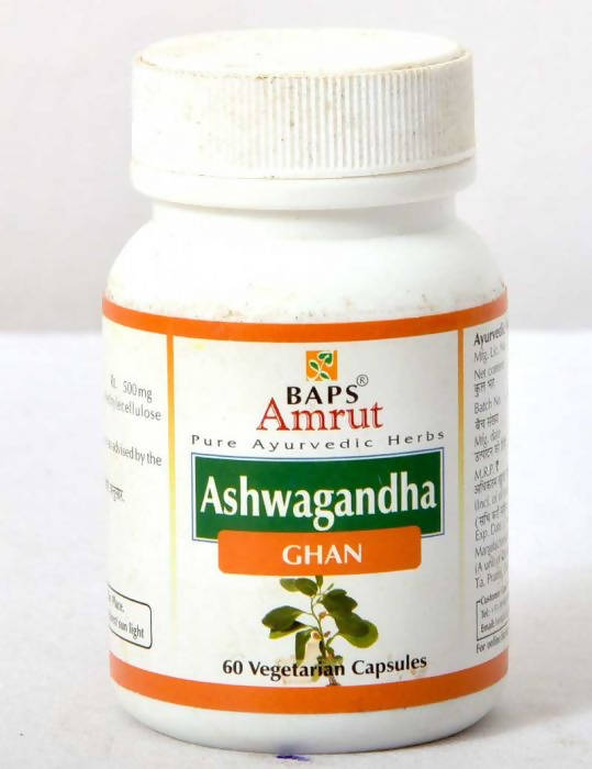 Baps Amrut Ashwagandha Ghan Capsules