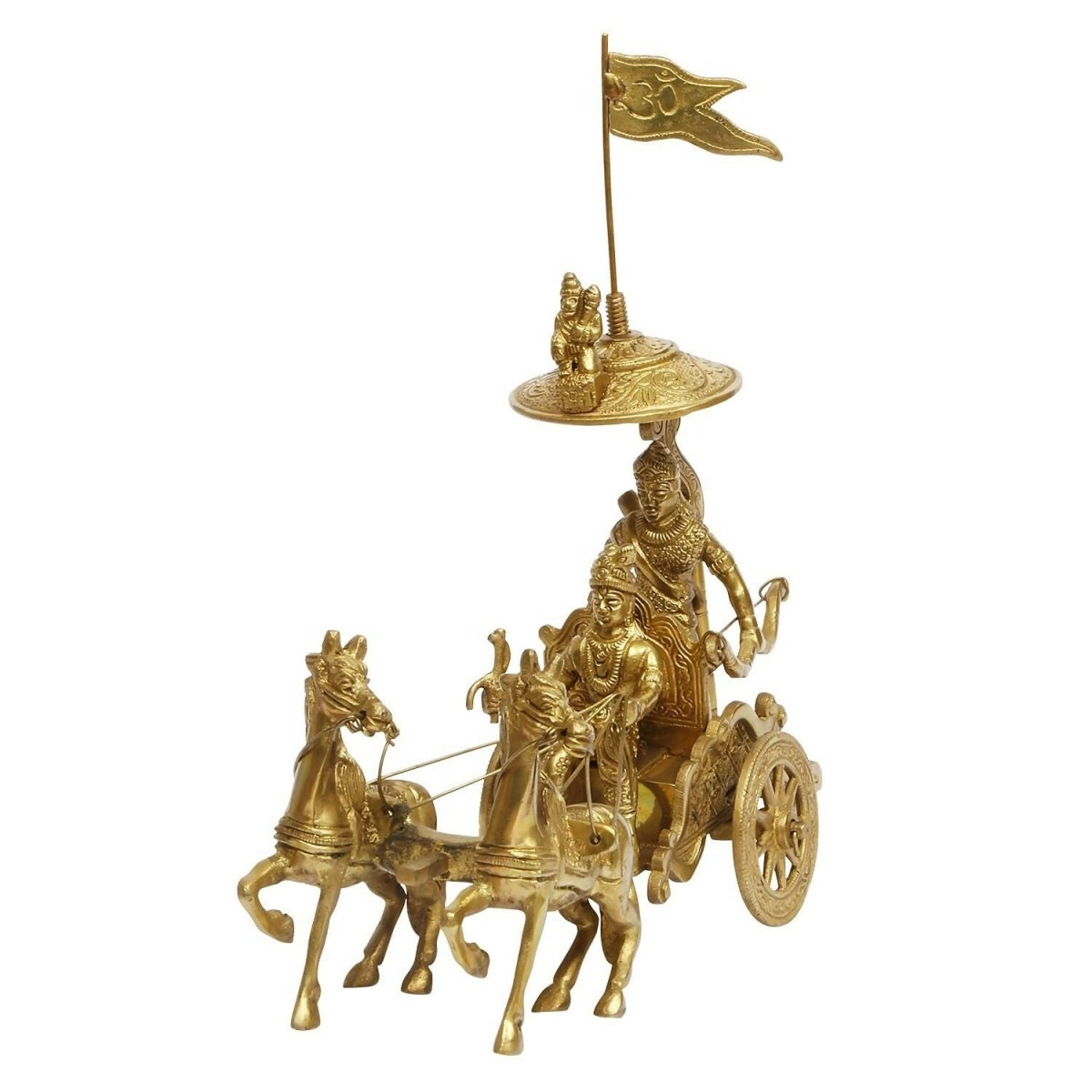 Artvarko Mahabharat Geeta Arjun Chariot Idol