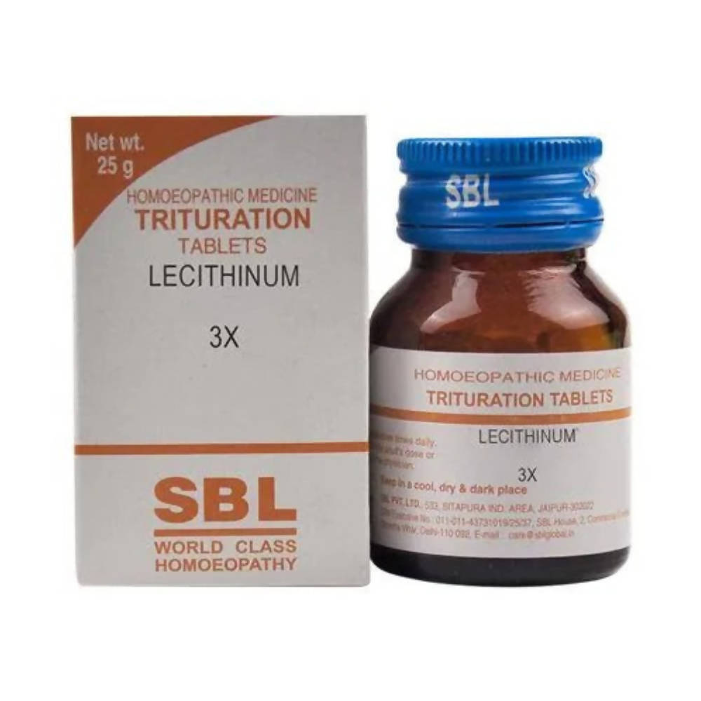 SBL Homeopathy Lecithinum Trituration Tablets