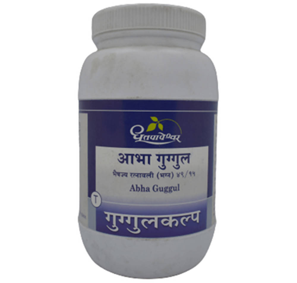 Dhootapapeshwar Abha Guggul Tablets (60 Tablets, 1000 Tablets)