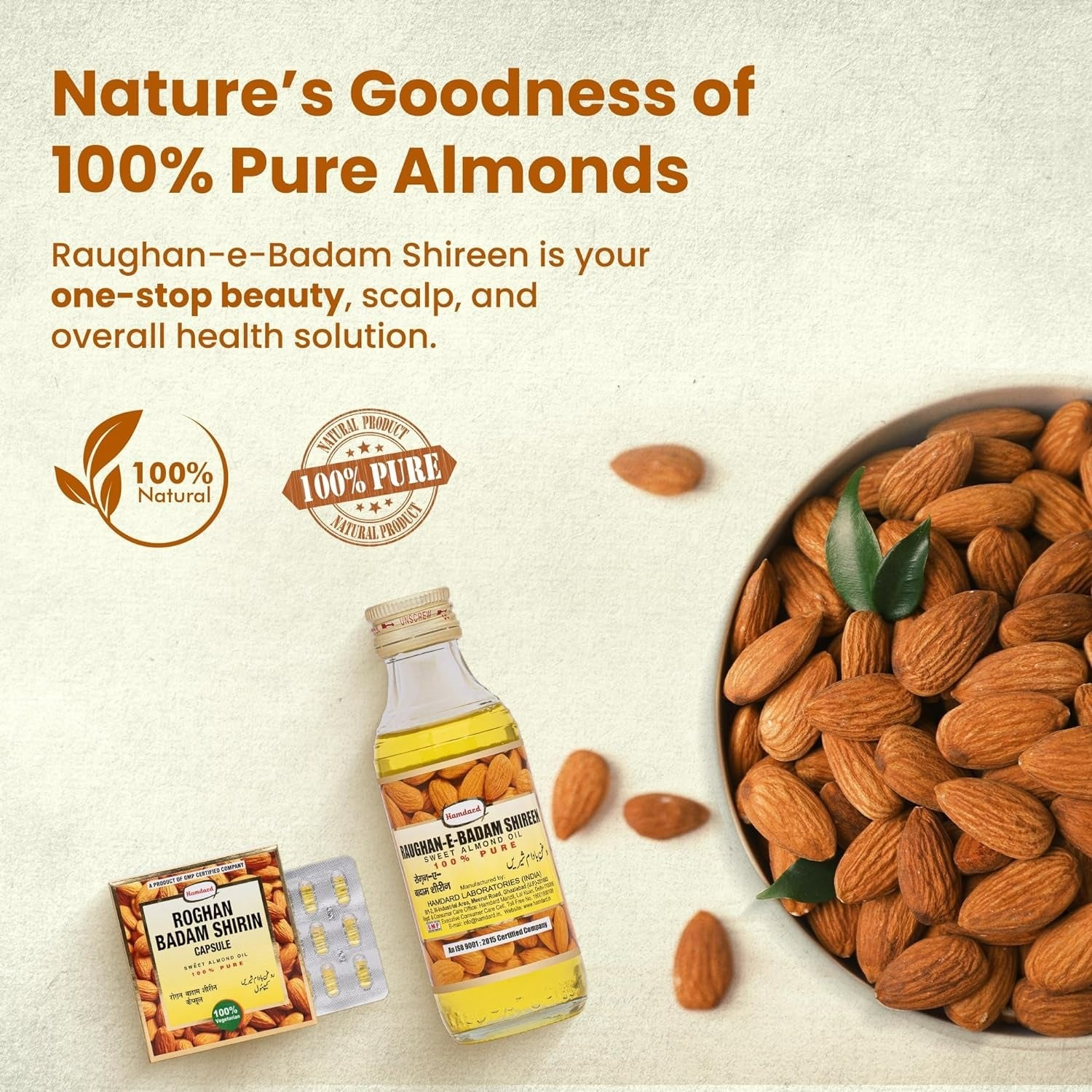 Hamdard Roghan Badam Shirin Sweet Almond Oil