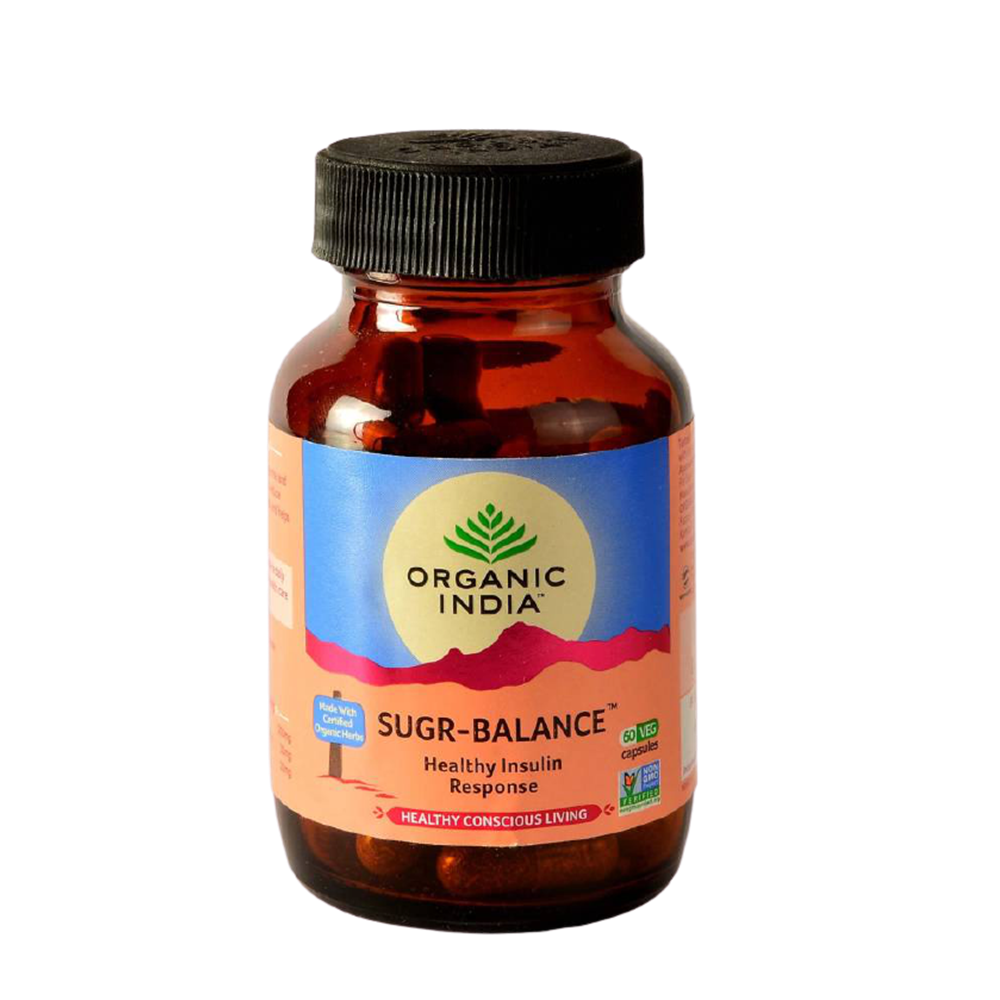 Organic India Sugar Balance Capsules