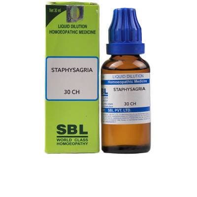 SBL Homeopathy Staphysagria Dilution