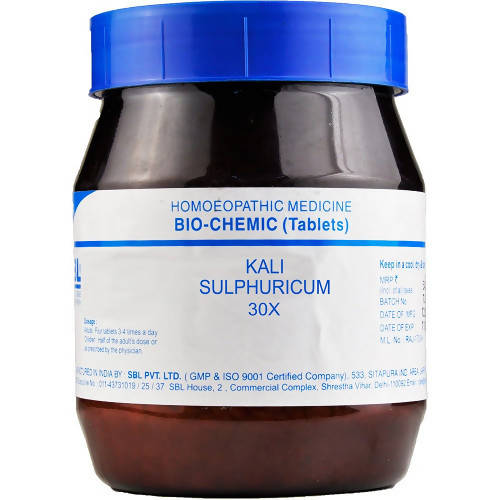 SBL Homeopathy Kali Sulphurica Biochemic Tablets