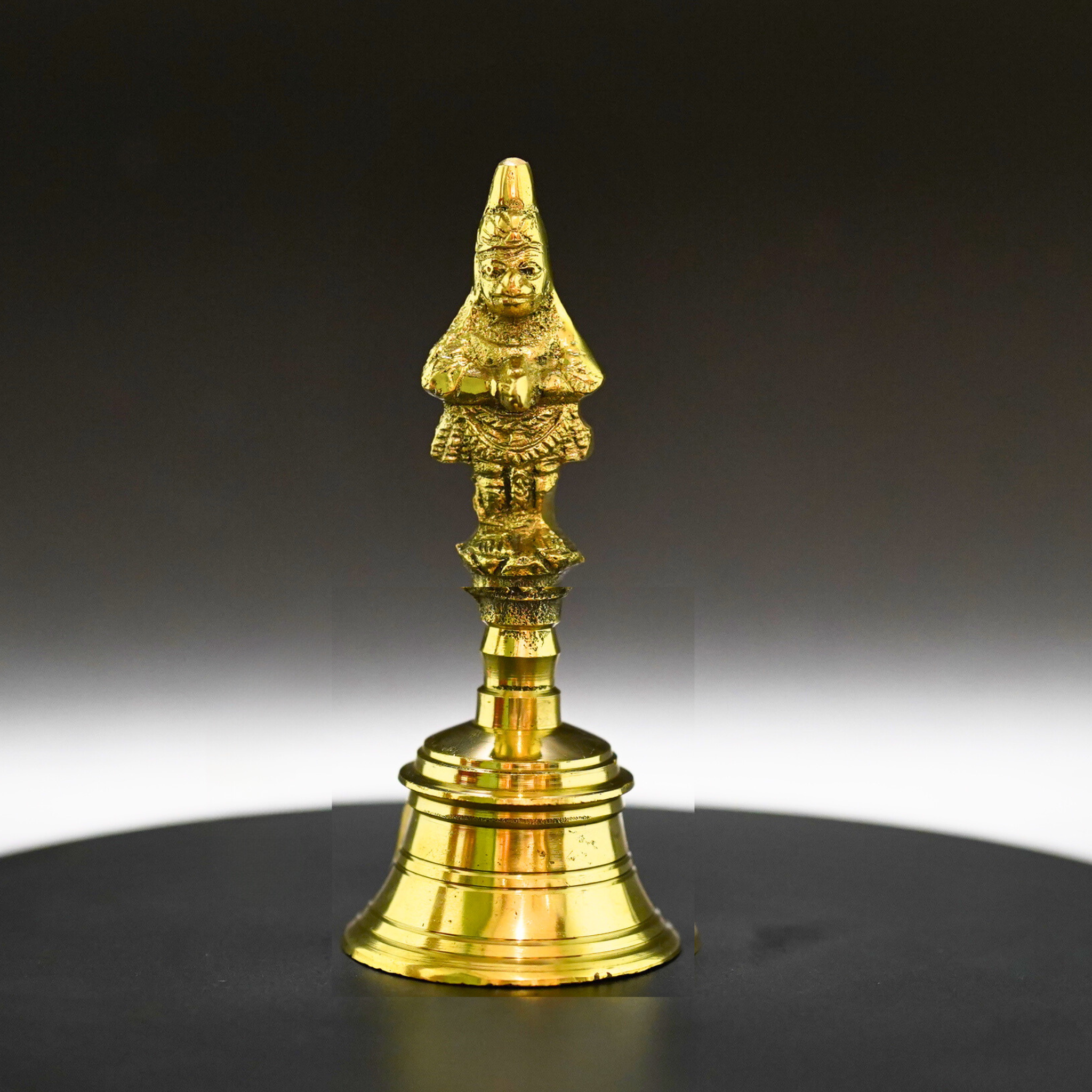 Brass Hanuman Bell - Divine Resonance for Homes