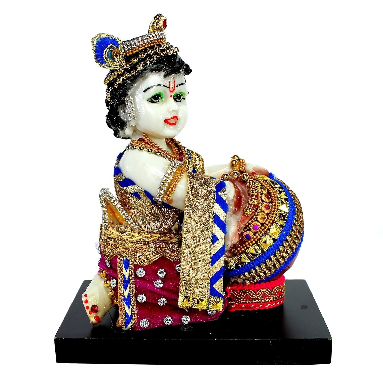 Esplanade Resin Krishna Makhan Chor Statue