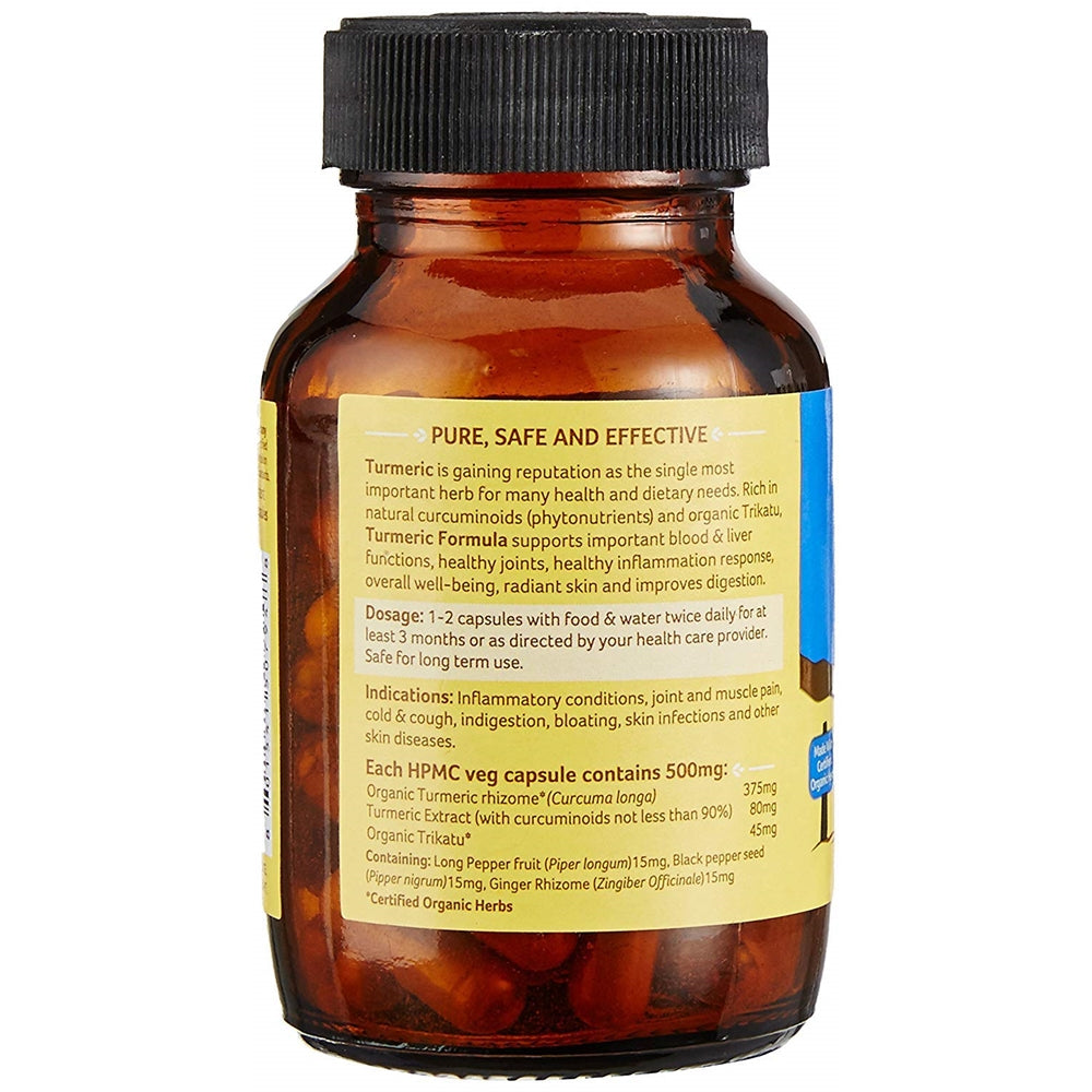 Organic India Turmeric Formula 60 Cap