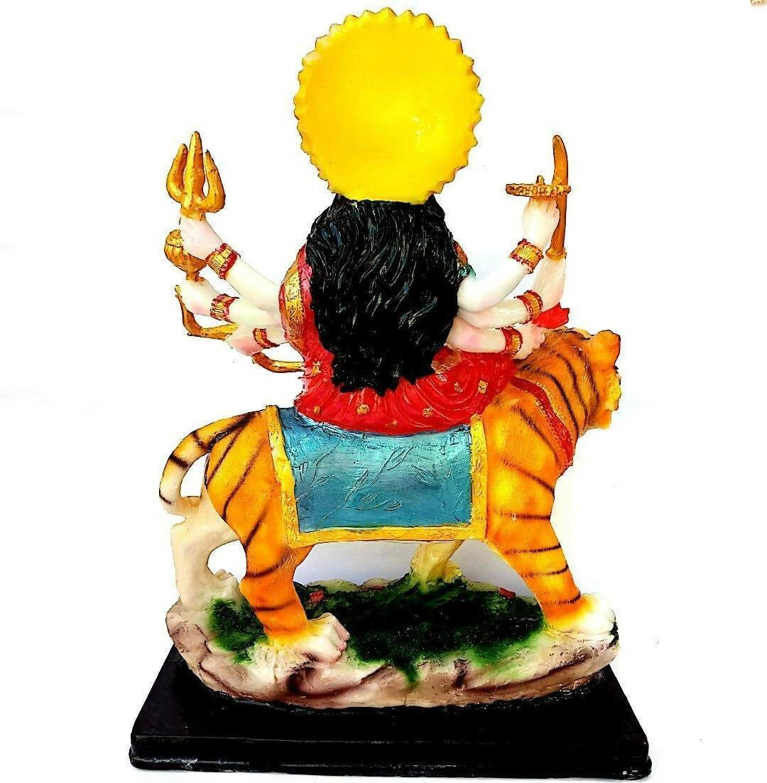 Marble Finish Goddess Maa Durga Devi Idol